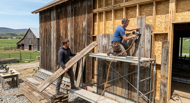 Barn Siding Installation in Kingsland, GA