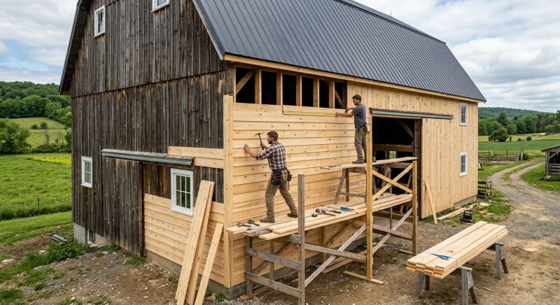 Barn Siding Installation in Yulee, FL