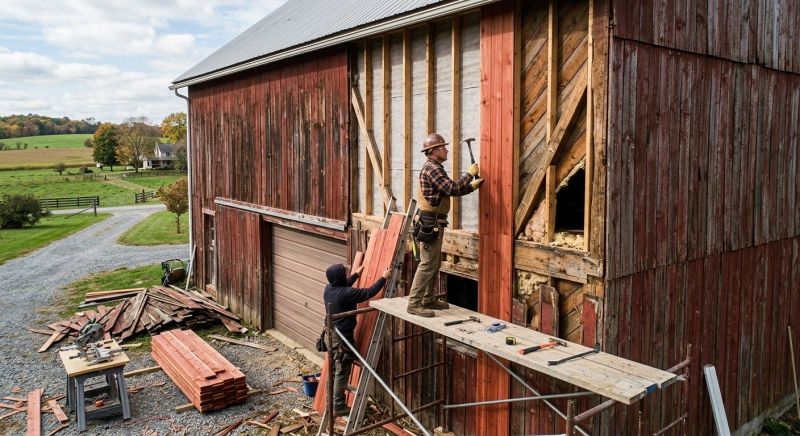 Barn Siding Replacement in Hilliard, FL