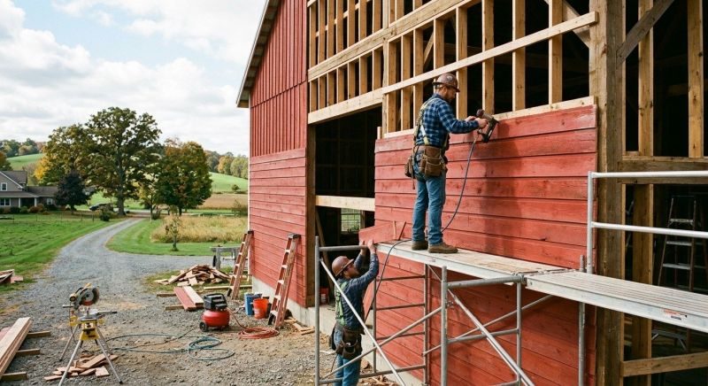 Barn Siding Replacement in Yulee, FL