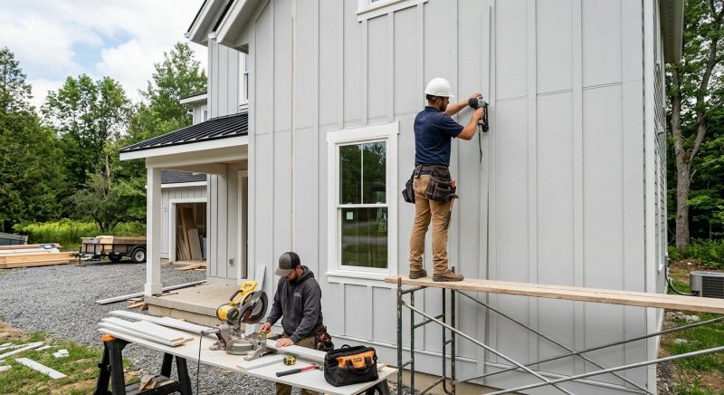Batten Siding Installation in Hilliard, FL