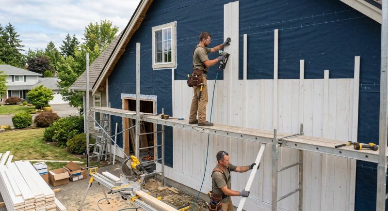 Batten Siding Installation in Kingsland, GA