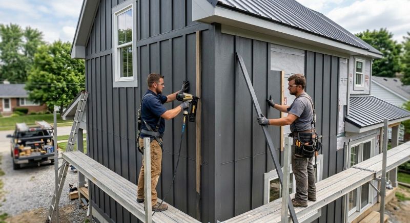 Batten Siding Installation in Woodbine, GA