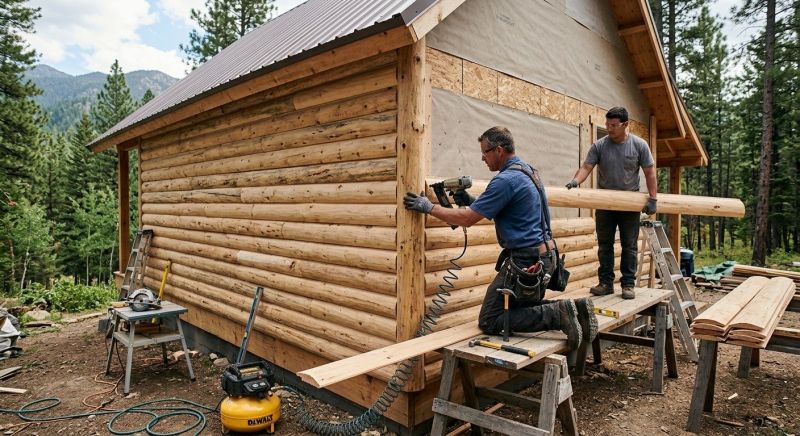 Cabin Siding Installation in Yulee, FL