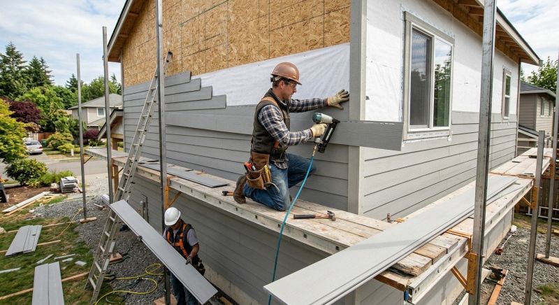 Cement Siding Installation in Hilliard, FL