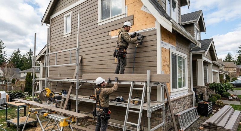 Composite Siding Installation in Saint Marys, GA