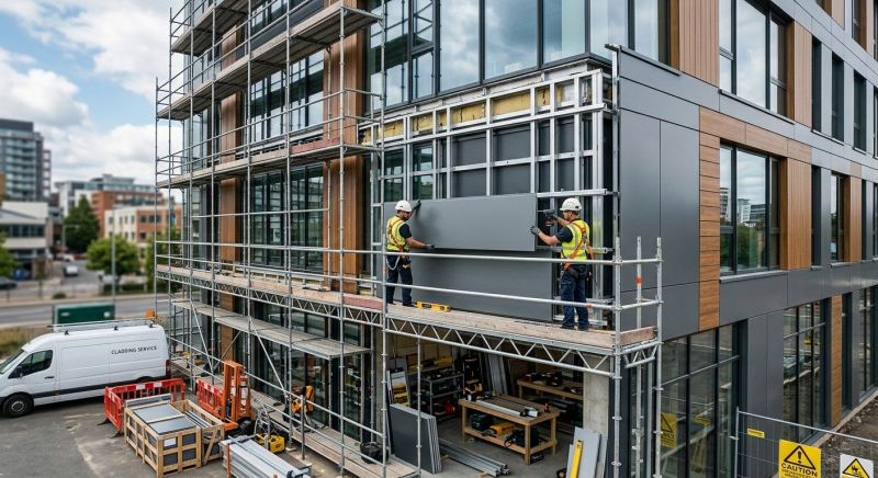 Facade Cladding Installation in Yulee, FL