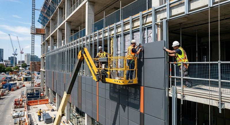 Facade Cladding Installation in Yulee, FL