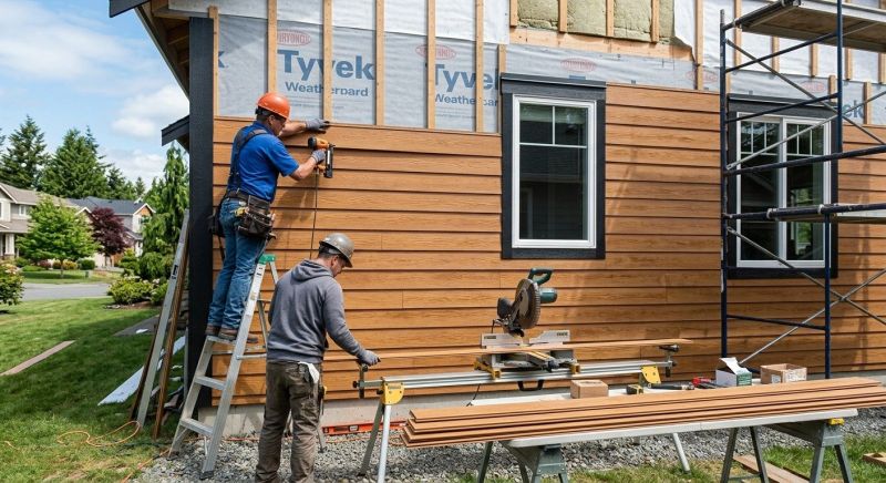 Faux Wood Siding Installation in Callahan, FL