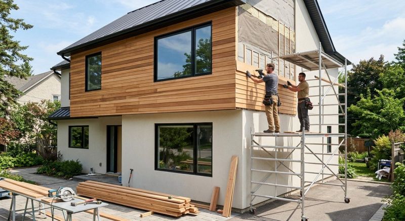 Faux Wood Siding Installation in Camden County, GA