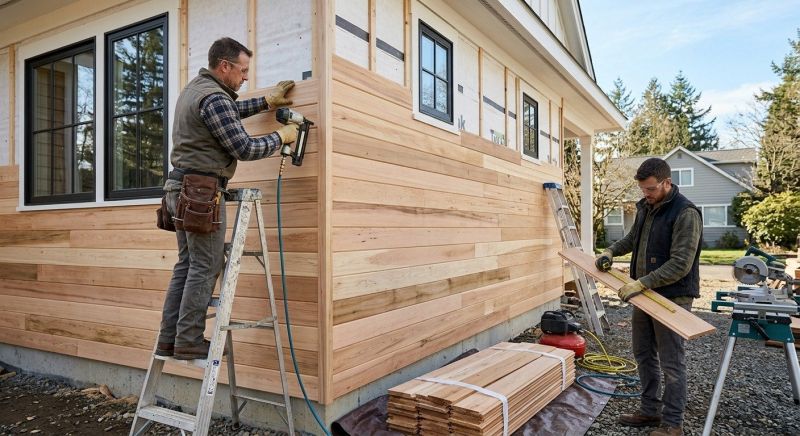 Hardwood Siding Installation in Yulee, FL