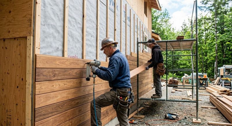 Hardwood Siding Installation in Nassau County, FL