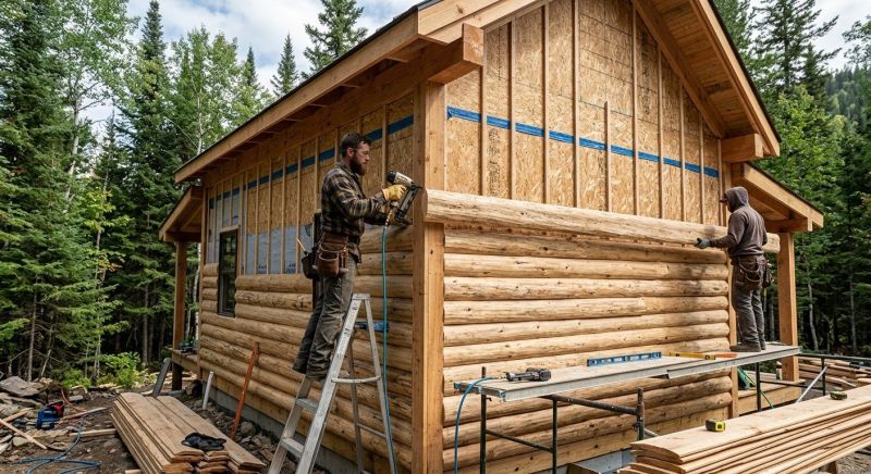 Log Siding Installation in Camden County, GA