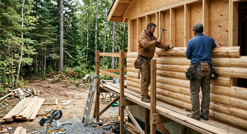 Log Siding Installation in Nassau County, FL