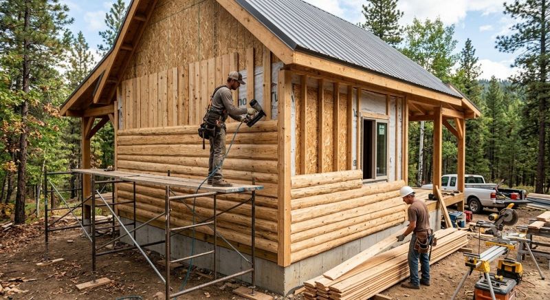 Log Siding Installation in Saint Marys, GA