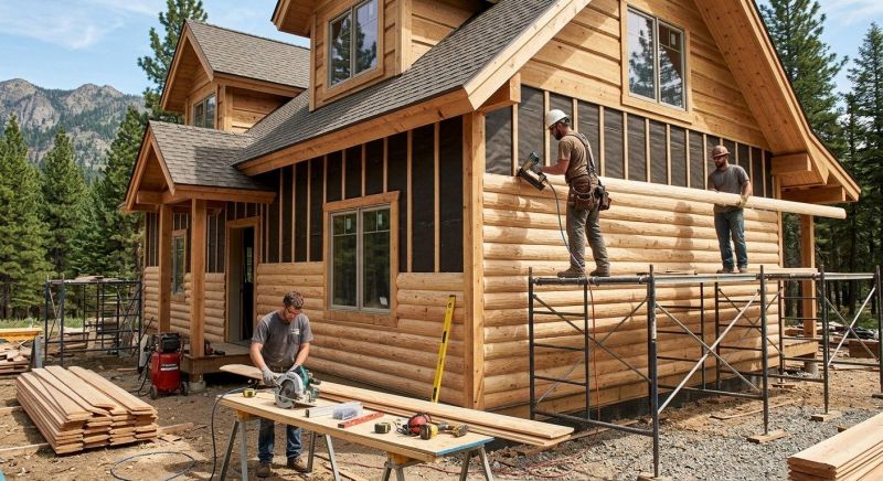 Log Siding Installation in Saint Marys, GA