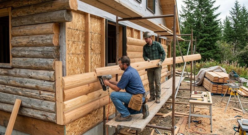Log Siding Replacement in Yulee, FL