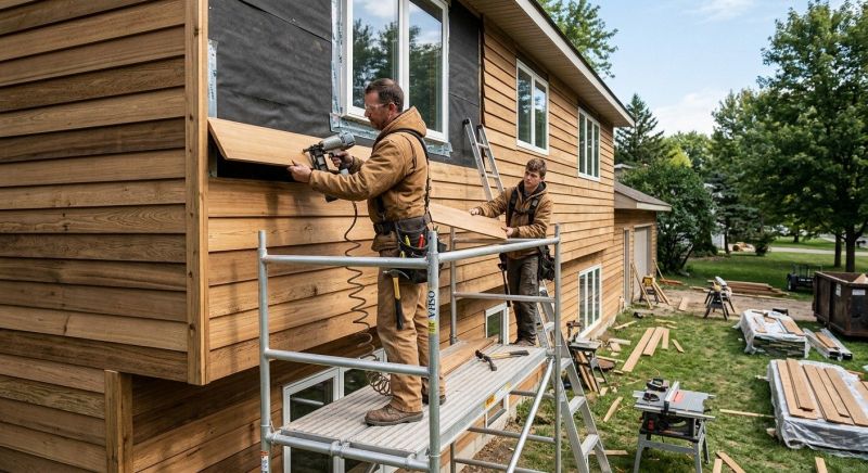 Wood Barn Siding Installation in Yulee, FL