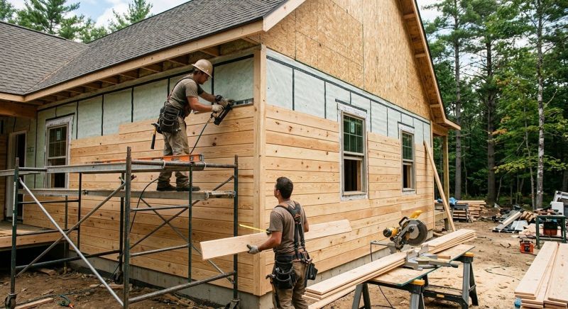 Wood Plank Siding Installation in Yulee, FL
