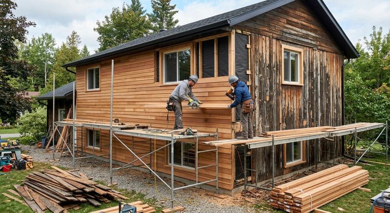 Wood Plank Siding Installation in Yulee, FL
