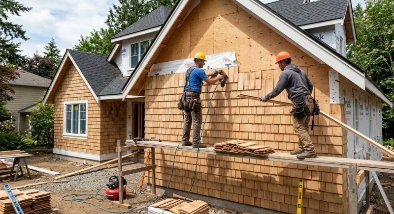Wood Shake Siding Installation in Yulee, FL