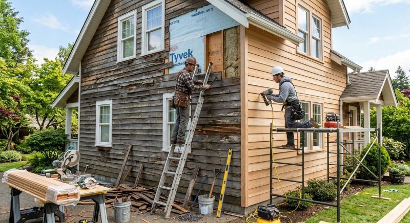 Wood Siding Installation in Kingsland, GA